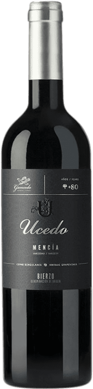 46,95 € Free Shipping | Red wine Gancedo Ucedo D.O. Bierzo Castilla y León Spain Mencía Bottle 75 cl