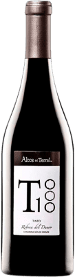 39,95 € 免费送货 | 红酒 Alto del Terral T1 岁 D.O. Ribera del Duero 卡斯蒂利亚莱昂 西班牙 Tempranillo 瓶子 75 cl