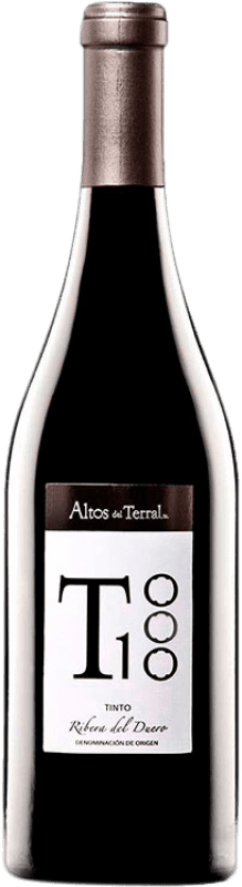 46,95 € Free Shipping | Red wine Alto del Terral T1 Aged D.O. Ribera del Duero Castilla y León Spain Tempranillo Bottle 75 cl