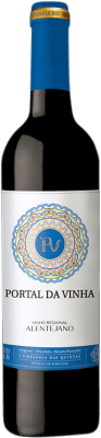 8,95 € Envoi gratuit | Vin rouge Companhia das Quintas Portal da Vinha Red I.G. Alentejo Alentejo Portugal Tempranillo, Aragonez, Trincadeira Bouteille 75 cl