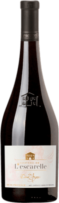 21,95 € Envoi gratuit | Vin rouge Château de l'Escarelle Les Deux Anges Rouge A.O.C. Côtes de Provence Provence France Syrah, Grenache, Cabernet Sauvignon Bouteille 75 cl