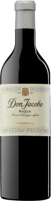 32,95 € Spedizione Gratuita | Vino rosso Corral Cuadrado Don Jacobo Riserva D.O.Ca. Rioja La Rioja Spagna Tempranillo, Graciano, Mazuelo Bottiglia 75 cl