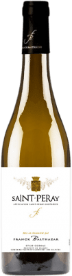 36,95 € Envio grátis | Vinho branco Franck Balthazar A.O.C. Saint-Péray França Marsanne Garrafa 75 cl