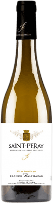 24,95 € Envío gratis | Vino Blanco Franck Balthazar A.O.C. Saint-Péray Francia Marsanne 75 cl