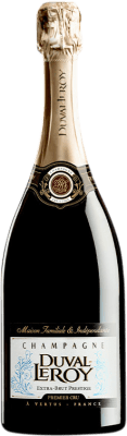 57,95 € 免费送货 | 白起泡酒 Duval-Leroy Prestige Premier Cru 额外的香味 A.O.C. Champagne 香槟酒 法国 Pinot Black, Chardonnay 瓶子 75 cl