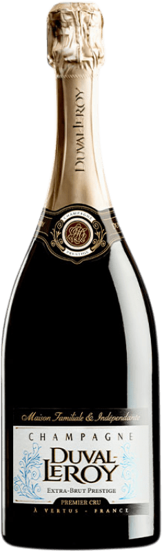 46,95 € Envoi gratuit | Vin Mousseux Blanc Duval-Leroy Extra Brut 1er Premier Cru, Prestige A.O.C. Champagne Champagne France Pinot Noir, Chardonnay Bouteille 75 cl