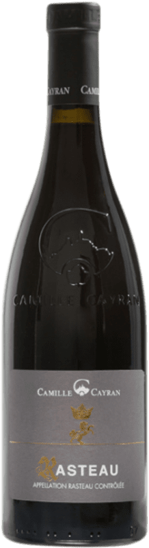 16,95 € Spedizione Gratuita | Vino rosso Cave de Cairanne Camille Cayran I.G.P. Vin de Pays Rasteau Provenza Francia Syrah, Grenache, Monastrell Bottiglia 75 cl