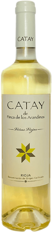 7,95 € Envoi gratuit | Vin Blanc Finca de Los Arandinos Catay VV Viñas Viejas — Vieilles Vignes Crianza D.O.Ca. Rioja La Rioja Espagne Viura Bouteille 75 cl