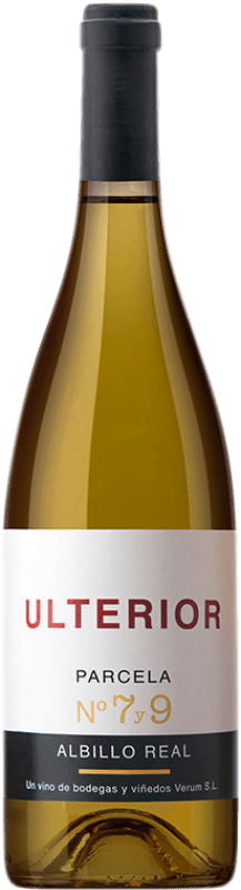 28,95 € Бесплатная доставка | Белое вино Verum Ulterior 7 y 9 Parcela Única — Один виноградник I.G.P. Vino de la Tierra de Castilla Кастилья-Ла-Манча Испания Albillo — Альбильо Eco — Эко Био Органический 75 cl
