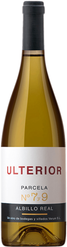 28,95 € Envío gratis | Vino blanco Verum Ulterior Parcelas 7 y 9 I.G.P. Vino de la Tierra de Castilla Castilla la Mancha España Albillo Botella 75 cl