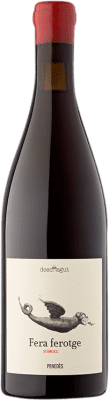 25,95 € Spedizione Gratuita | Vino rosso Can Descregut Fera Ferotge D.O. Penedès Catalogna Spagna Sumoll Bottiglia 75 cl