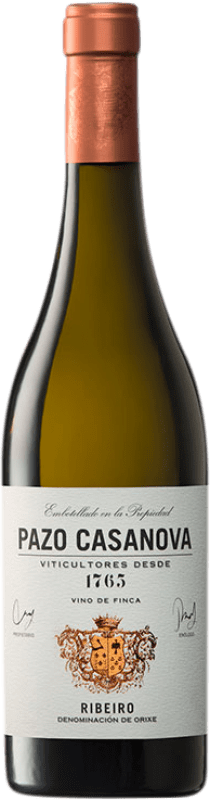 31,95 € Free Shipping | White wine Pazo Casanova D.O. Ribeiro Galicia Spain Godello, Loureiro, Treixadura, Albariño Magnum Bottle 1,5 L