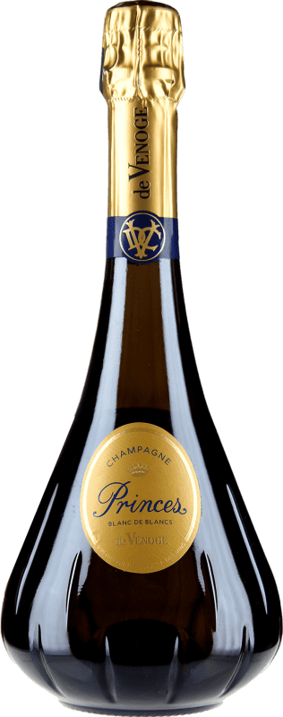 71,95 € 免费送货 | 白起泡酒 De Venoge Princes Blanc de Blancs A.O.C. Champagne 香槟酒 法国 Chardonnay — 莎当妮 75 cl