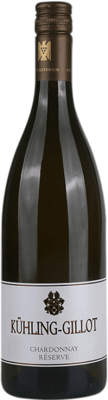 23,95 € Kostenloser Versand | Weißwein Kühling-Gillot Reserve Q.b.A. Rheinhessen Rheinhessen Deutschland Chardonnay Flasche 75 cl