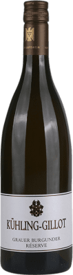 24,95 € Envío gratis | Vino blanco Kühling-Gillot Reserva Q.b.A. Rheinhessen Rheinhessen Alemania Pinot Gris Botella 75 cl