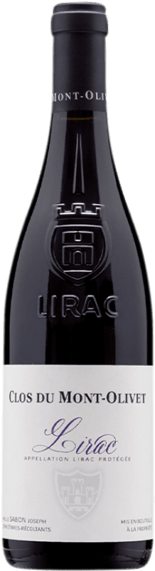 27,95 € Envoi gratuit | Vin Rouge Clos du Mont-Olivet A.O.C. Lirac Languedoc-Roussillon France Syrah, Garnacha — Grenache, Mourvèdre, Cinsault Bouteille 75 cl