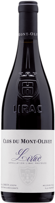 25,95 € Envoi gratuit | Vin rouge Clos du Mont-Olivet A.O.C. Lirac Languedoc-Roussillon France Syrah, Grenache, Mourvèdre, Cinsault Bouteille 75 cl