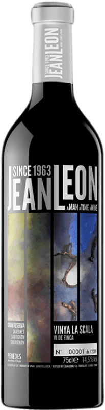 49,95 € Бесплатная доставка | Красное вино Jean Leon Vinya La Scala Гранд Резерв D.O. Penedès Каталония Испания Cabernet Sauvignon бутылка 75 cl