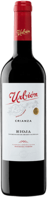 12,95 € 送料無料 | 赤ワイン Urbión 高齢者 D.O.Ca. Rioja ラ・リオハ スペイン Tempranillo, Grenache ボトル 75 cl