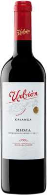 12,95 € Envoi gratuit | Vin rouge Urbión Crianza D.O.Ca. Rioja La Rioja Espagne Tempranillo, Grenache Bouteille 75 cl