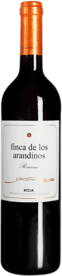 17,95 € Envio grátis | Vinho tinto Finca de Los Arandinos Reserva D.O.Ca. Rioja La Rioja Espanha Tempranillo Garrafa 75 cl