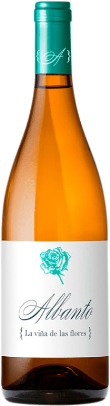 12,95 € 免费送货 | 白酒 Bodegas Albanto La Viña de las Flores Lías Finas D.O. León 卡斯蒂利亚莱昂 西班牙 Albarín 瓶子 75 cl