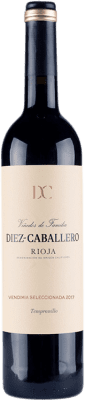 25,95 € 免费送货 | 红酒 Diez-Caballero Vendimia Seleccionada D.O.Ca. Rioja 巴斯克地区 西班牙 Tempranillo 瓶子 75 cl