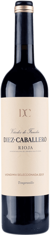 26,95 € Kostenloser Versand | Rotwein Diez-Caballero Vendimia Seleccionada D.O.Ca. Rioja Baskenland Spanien Tempranillo Flasche 75 cl