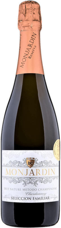 18,95 € 送料無料 | 白スパークリングワイン Castillo de Monjardín ブルットの自然 予約 D.O. Navarra ナバラ スペイン Chardonnay ボトル 75 cl