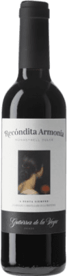 24,95 € Kostenloser Versand | Süßer Wein Gutiérrez de la Vega Recóndita Armonía Spanien Monastrell Halbe Flasche 37 cl