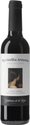 19,95 € Бесплатная доставка | Сладкое вино Gutiérrez de la Vega Recóndita Armonía Испания Monastrell — Монастрель Полубутылка 37 cl
