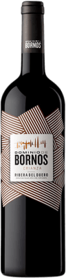 16,95 € Envío gratis | Vino tinto Palacio de Bornos Dominio Crianza D.O. Ribera del Duero Castilla y León España Tempranillo Botella 75 cl