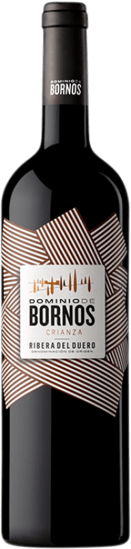 16,95 € Free Shipping | Red wine Palacio de Bornos Aged D.O. Ribera del Duero Castilla y León Spain Tempranillo Bottle 75 cl