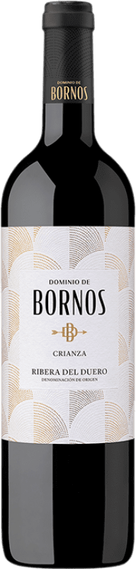 16,95 € Бесплатная доставка | Красное вино Palacio de Bornos Dominio de Bornos Crianza — Крианса D.O. Ribera del Duero Кастилия-Леон Испания Tempranillo — Темпранильо 75 cl