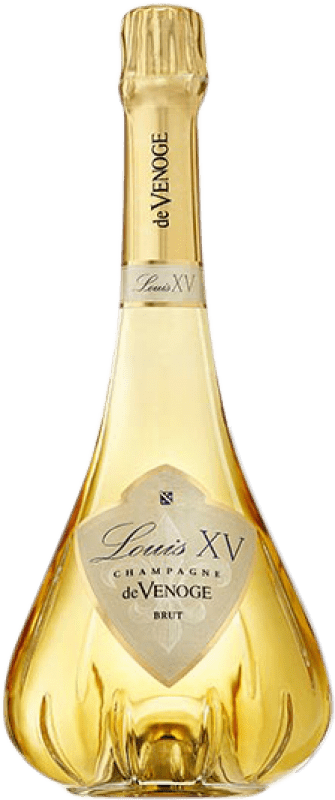 236,95 € Envio grátis | Espumante branco De Venoge Louis XV Brut A.O.C. Champagne Champagne França Pinot Preto, Chardonnay Garrafa 75 cl