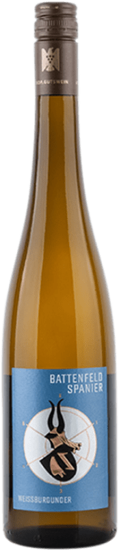 19,95 € Spedizione Gratuita | Vino bianco Battenfeld Spanier Weissburgunder Trocken Q.b.A. Rheinhessen Rheinhessen Germania Pinot Bianco Bottiglia 75 cl