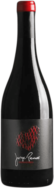 35,95 € Бесплатная доставка | Красное вино Jorge Piernas Испания Monastrell бутылка 75 cl