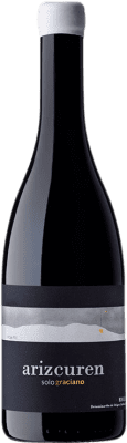 49,95 € 免费送货 | 红酒 Arizcuren Solograciano D.O.Ca. Rioja 拉里奥哈 西班牙 Graciano 瓶子 75 cl