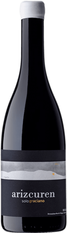 52,95 € Free Shipping | Red Wine Arizcuren Solograciano D.O.Ca. Rioja The Rioja Spain Graciano 75 cl