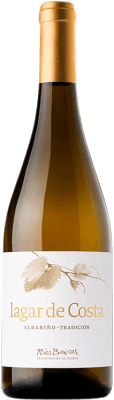 19,95 € Kostenloser Versand | Weißwein Lagar de Costa Tradición D.O. Rías Baixas Galizien Spanien Albariño Flasche 75 cl