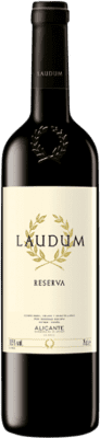 13,95 € 免费送货 | 红酒 Bocopa Laudum 预订 D.O. Alicante 巴伦西亚社区 西班牙 Merlot, Cabernet Sauvignon, Monastrell 瓶子 75 cl