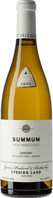 143,95 € Envío gratis | Vino blanco Evening Land Summum Crianza A.V.A. Eola-Amity Hills Oregón Estados Unidos Chardonnay Botella 75 cl