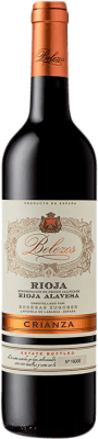 10,95 € Envoi gratuit | Vin Rouge Zugober Belezos Crianza D.O.Ca. Rioja La Rioja Espagne Tempranillo 75 cl