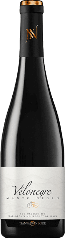 19,95 € Free Shipping | Red wine Tianna Negre Vélonegre I.G.P. Vi de la Terra de Mallorca Majorca Spain Mantonegro Bottle 75 cl
