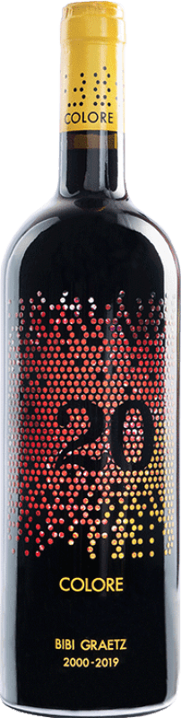 291,95 € Бесплатная доставка | Красное вино Bibi Graetz Colore I.G.T. Toscana Тоскана Италия Sangiovese бутылка 75 cl