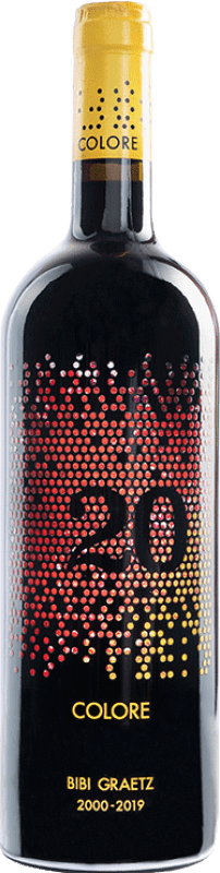 254,95 € Envío gratis | Vino tinto Bibi Graetz Colore I.G.T. Toscana Toscana Italia Sangiovese Botella 75 cl