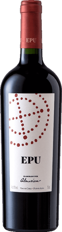 82,95 € Free Shipping | Red wine Viña Almaviva Epu Puente Alto Chile Merlot, Cabernet Sauvignon, Cabernet Franc, Carmenère Bottle 75 cl