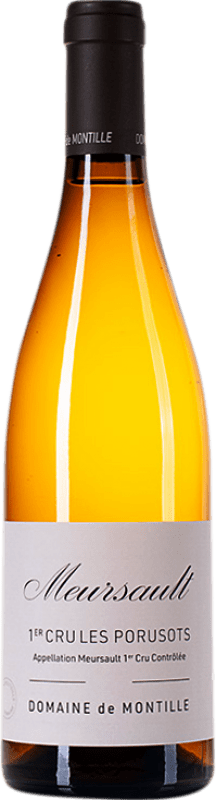 136,95 € Envío gratis | Vino Blanco Domaine de Montille Les Porusots 1er Premier Cru Crianza A.O.C. Meursault Borgoña Francia Chardonnay Eco — Ecológico 75 cl