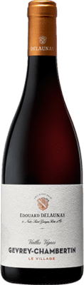 101,95 € 免费送货 | 红酒 Edouard Delaunay A.O.C. Gevrey-Chambertin 勃艮第 法国 Pinot Black 瓶子 75 cl