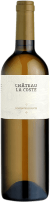 22,95 € Бесплатная доставка | Белое вино Château La Coste Les Pentes Douces Blanc старения A.O.C. Côtes de Provence Прованс Франция Grenache White, Sauvignon White, Vermentino бутылка 75 cl